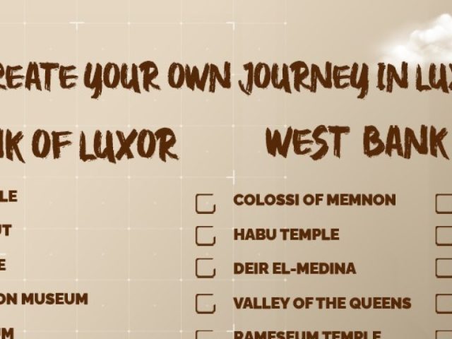Create Your Own Luxor Journey
